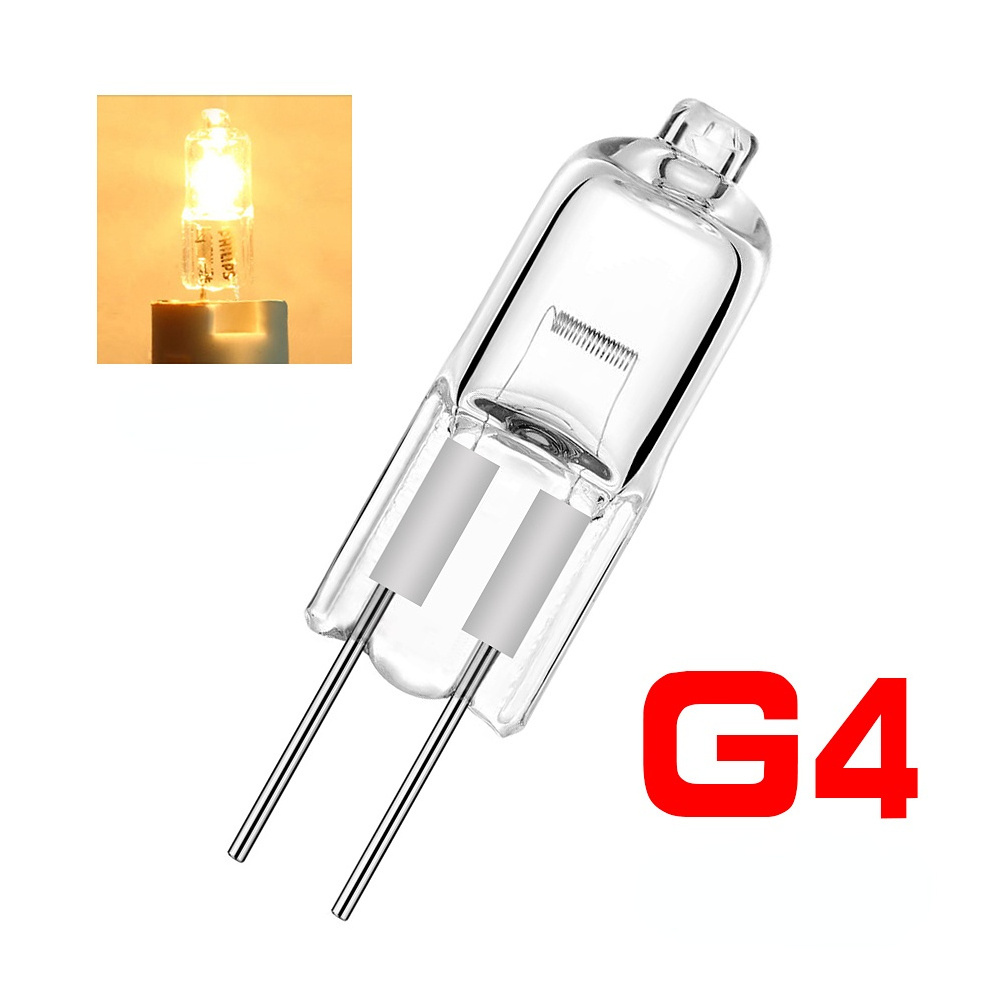 G4 Halogen Bulb 12V 220V10W 20W 35W G4 Halogen Bulbs Light Globe LED Lamp Warm White Replace LED Lamp Power saving