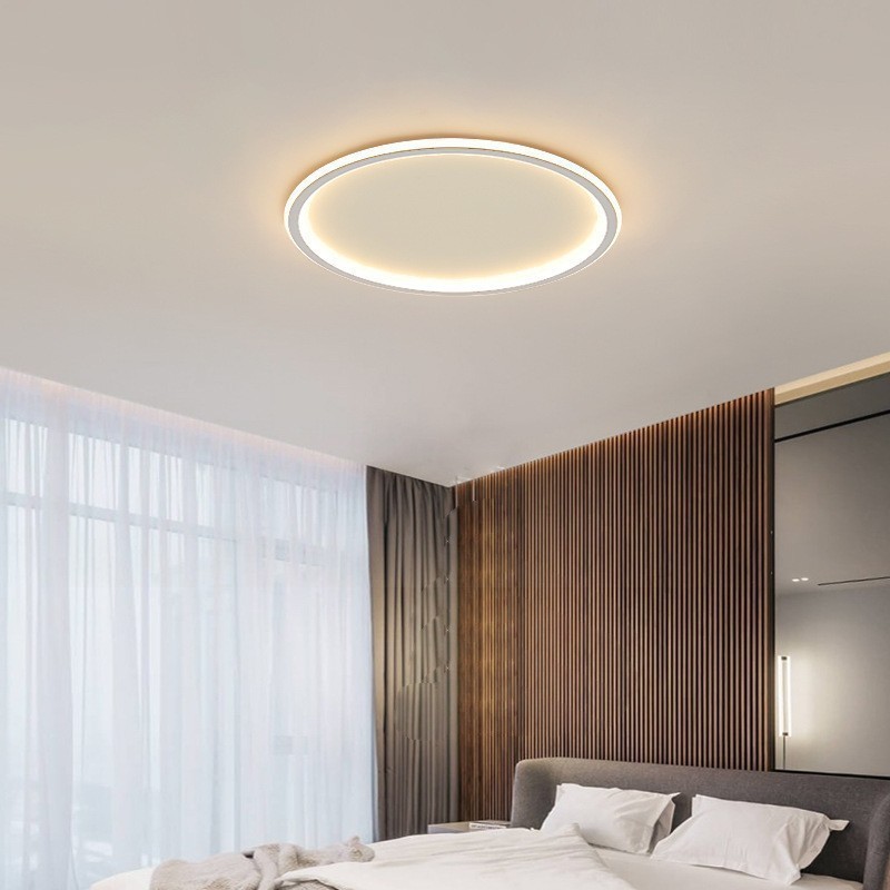 Cloud ceiling light, full spectrum LED bedroom light, modern and simple Nordic children's room, pumpkin eye protection