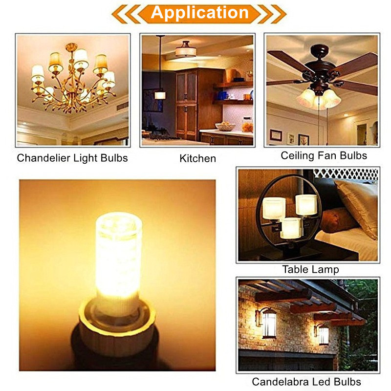 Brightest G9 G4 LED Lamp 3W 5W 7W 9W  Ceramic Maize high-handed LED Bulb Warm/Cool White Spotlight replace Halogen light