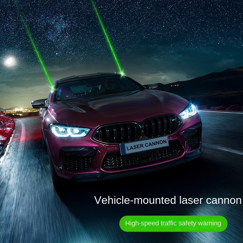 Mounted Remote Navigation Light Laser Cannon Rain and Fog WeatherAnti Rear End Collision  Assistance Anti Fatigue Flashing Light