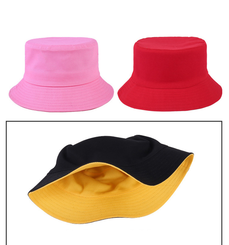 Wholesale Design custom bucket hat Logo Embroidery Printed Reversible bucket caps Men Women Ladies 100% Polyester Cotton