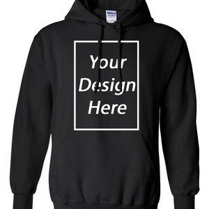 high quality design logo custom hoodie manufacturer men's hoodies & sweatshirts  full face zip dtg embroidered puff print