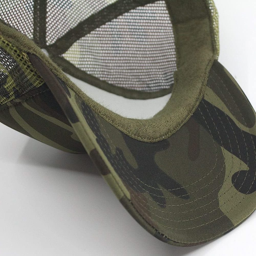 factory outlet camo trucker hats high quality custom foam trucker hat blank embroidery logo trucker caps for men