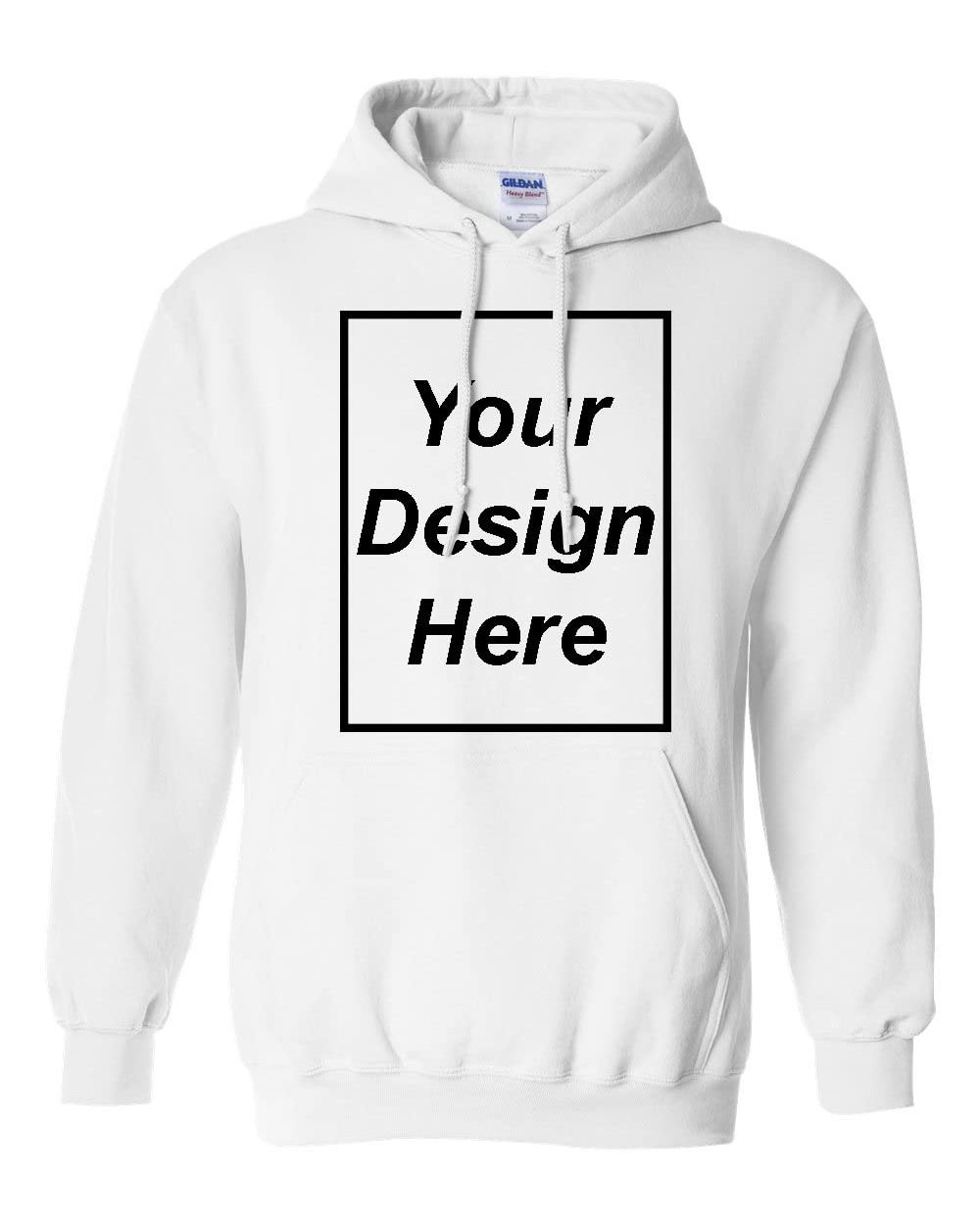 high quality design logo custom hoodie manufacturer men's hoodies & sweatshirts  full face zip dtg embroidered puff print