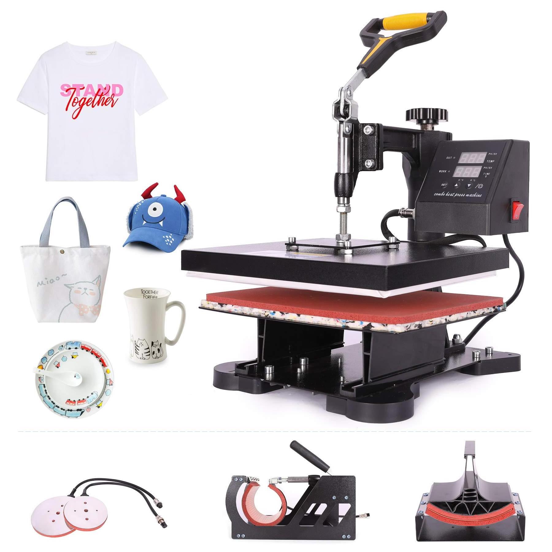 OEM Customization High Quality 11 in 1 Combo Heat Press Machines Sublimation Mug Hat Pen Plate Puzzle T shirt Printing Machine