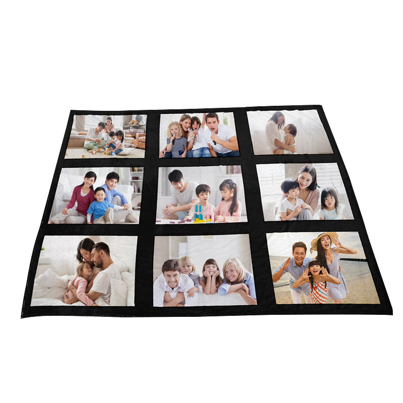 Bulk Sublimation Blank Throw Blankets for Heat Press Baby Printed Blanket 100% Polyester Custom Personalised Sublimation Photo