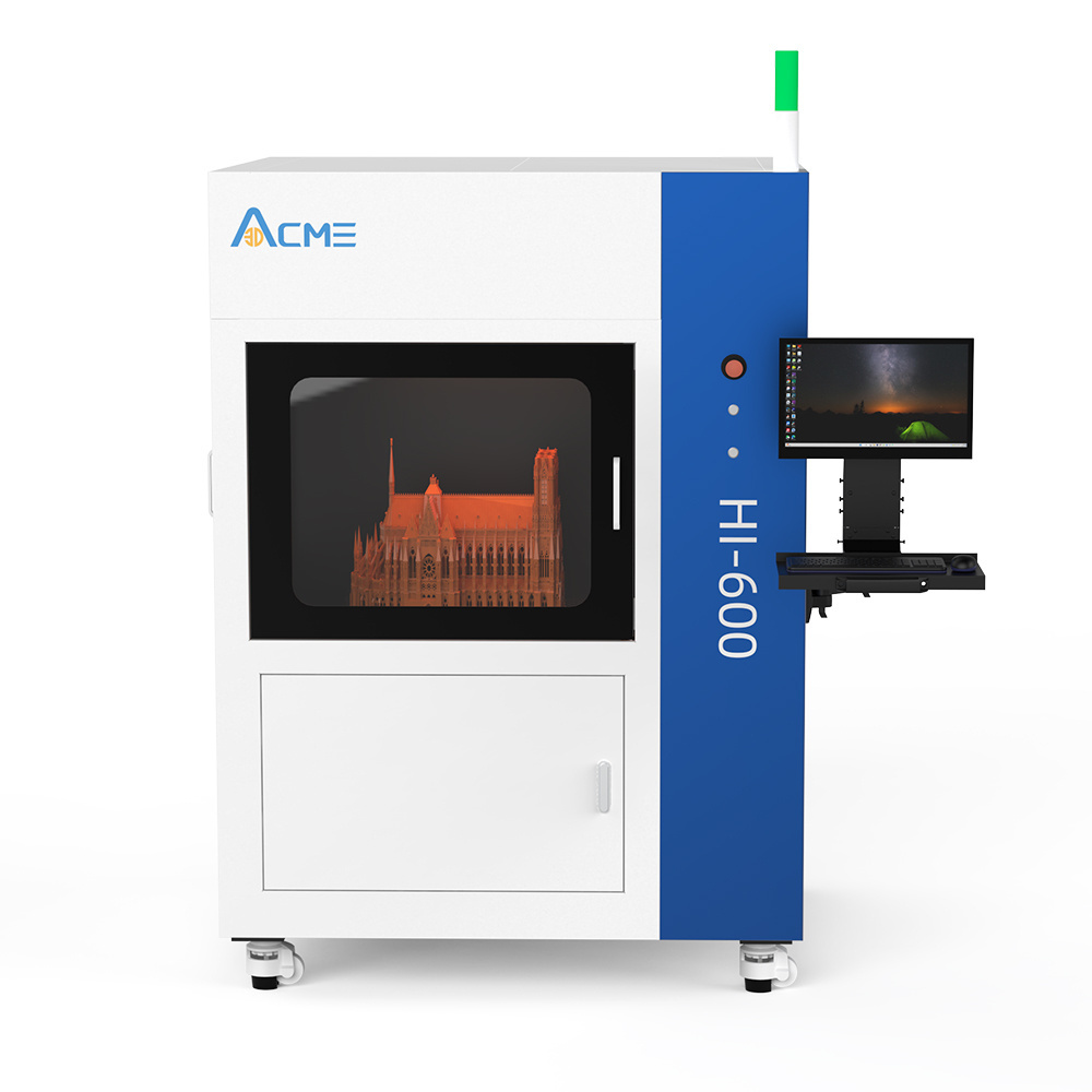 ACME 3D Shoe Printer SLA HI600 Fast speed cheap 3d printed shoes machine widely use on printing shoe sole