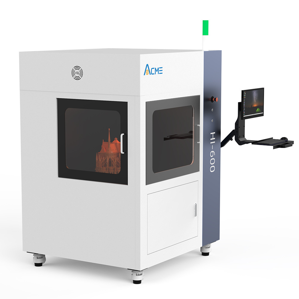 ACME 3D Shoe Printer SLA HI600 Fast speed cheap 3d printed shoes machine widely use on printing shoe sole