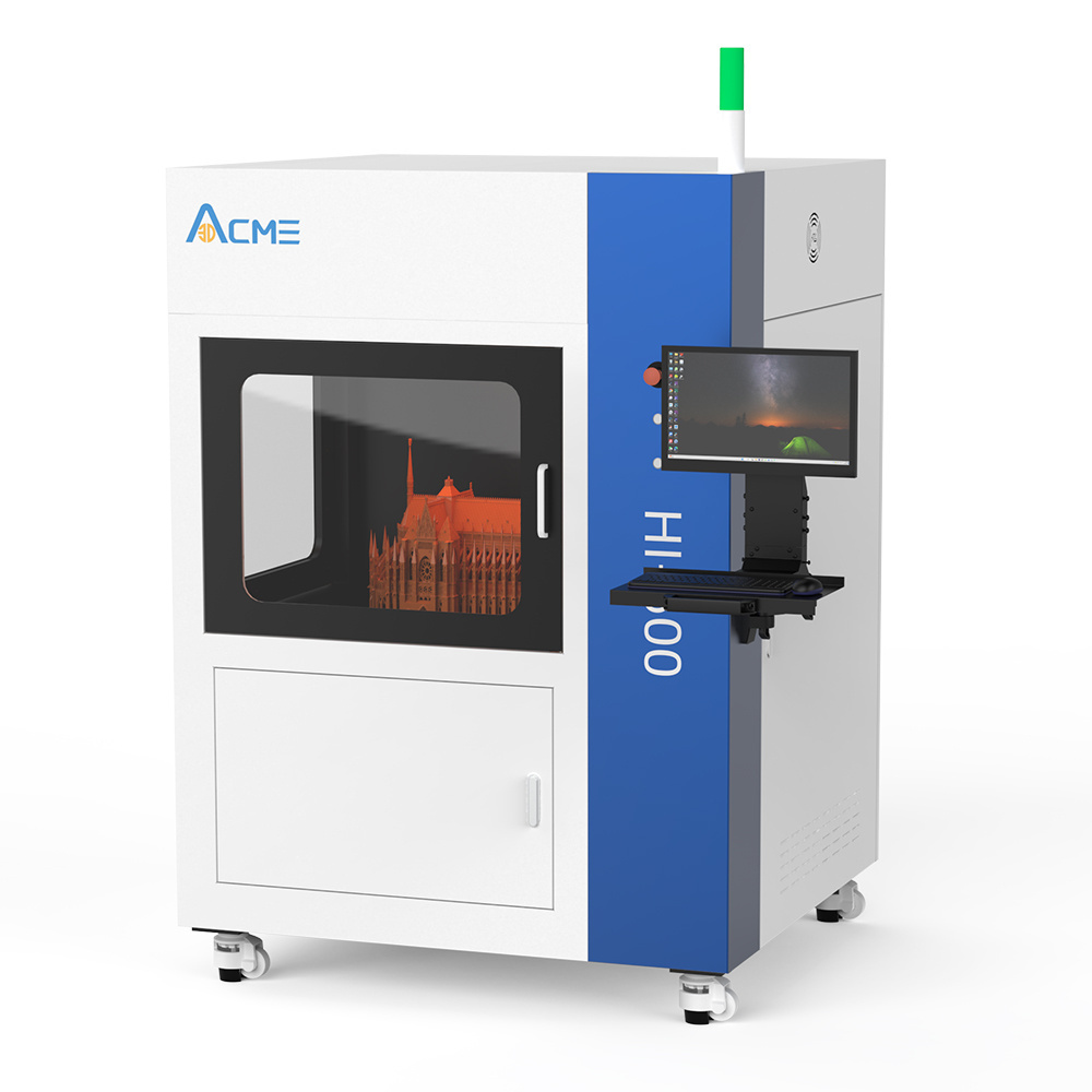 ACME 3D Shoe Printer SLA HI600 Fast speed cheap 3d printed shoes machine widely use on printing shoe sole