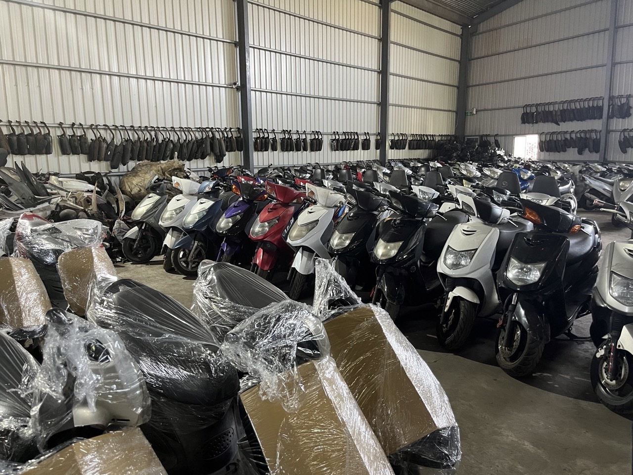 Export Used Petrol Gas Scooters and Motorcycles from Taiwan