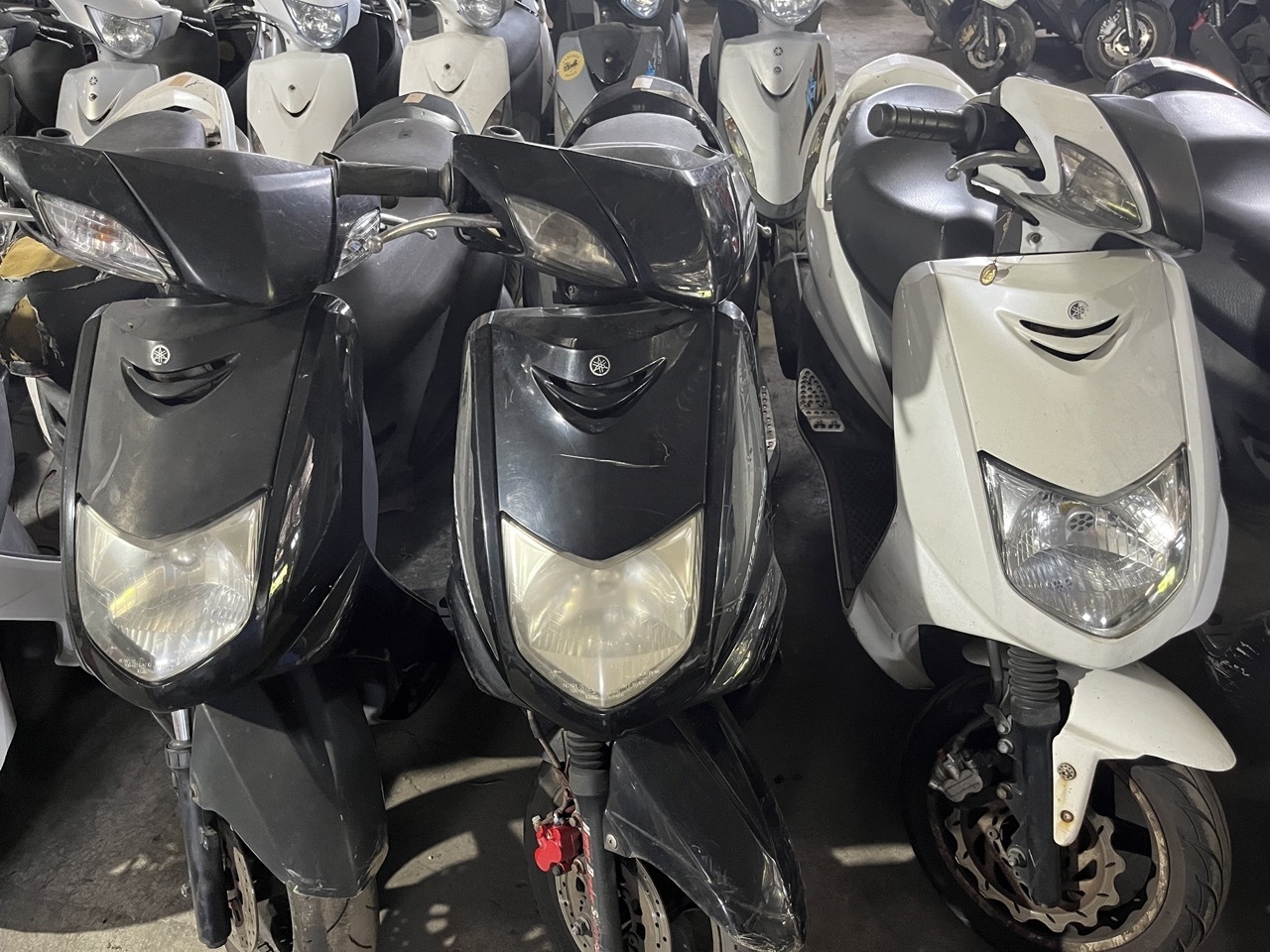 Export Used Petrol Gas Scooters and Motorcycles from Taiwan