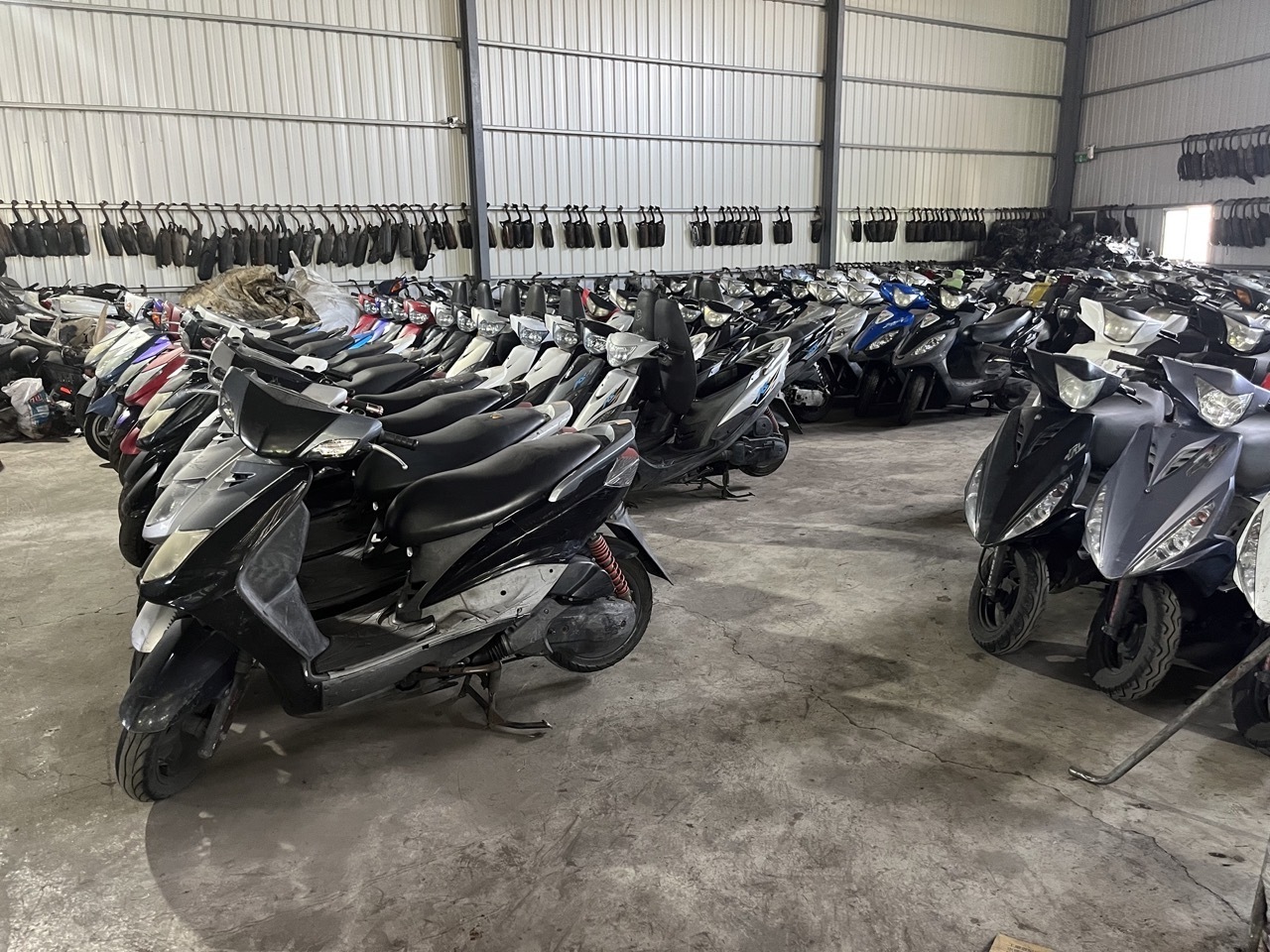 Used Motorcycles and Petrol Scooters for export from Taiwan