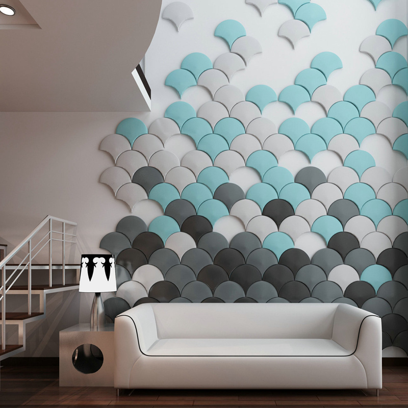 Modern Popular Design  wallpaper 3d Panel  brick foam wall paper