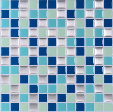 Good quality cheap price tiles from mosaic factory swimming pool tiles and decorative wall crystal glass mosaic tile