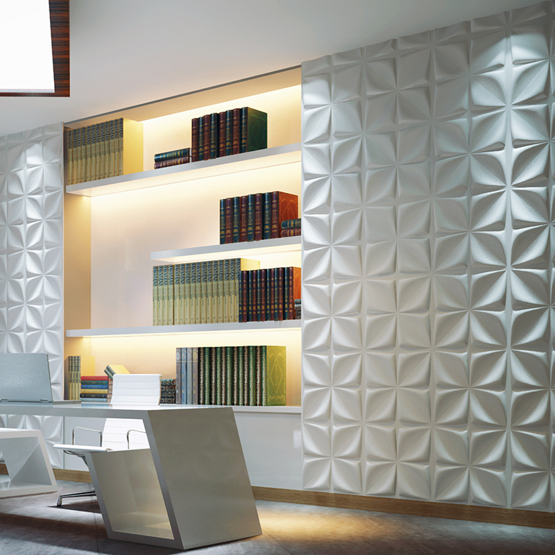 Dimensional wall panel 3d tile