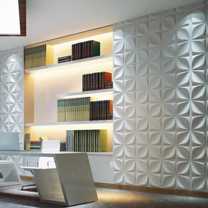 3d wall house Interior Wall decorative tile 3d Fiber wall panels