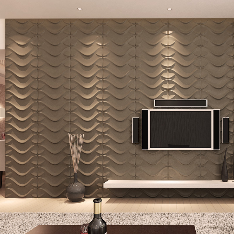 China nature 3d Wallpaper/wall Coating 3d Home Decor art wall panel