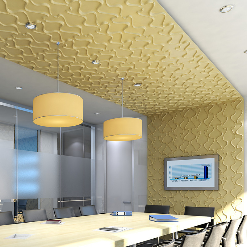 PVC ceiling panel PVC 3D wall panel White hot ceiling tiles for bedroom pvc ceiling designs