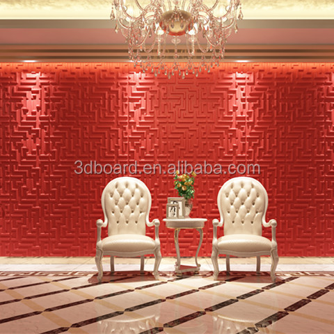 China Alibaba Supplier padded plastic wall panels for walls