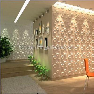 Wood tv wall panel 3d texture pvc laminated wall panel for hotel decoration