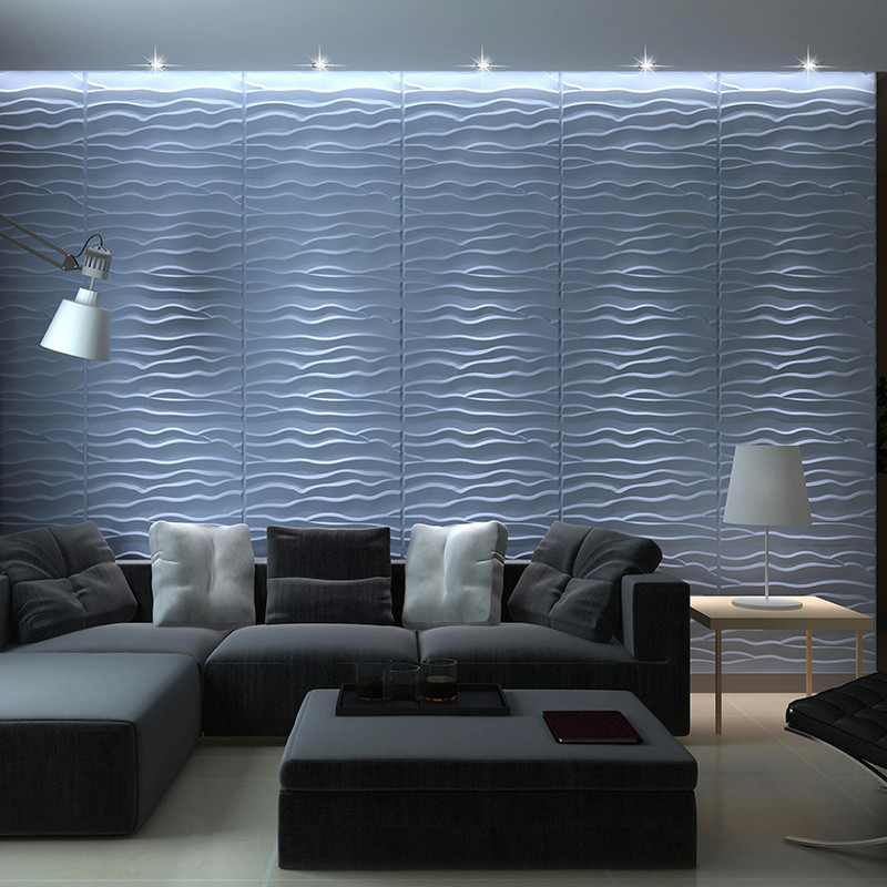 Wall art 3d adhesive embossed faux leather 3d wall tiles for wallpaper home decoration