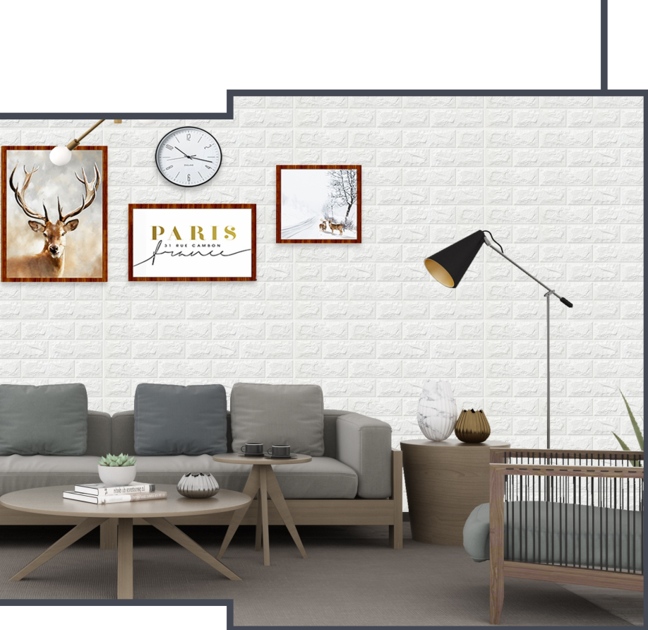 3D Wall Panels Peel and Stick 30 x 28 Inch Self Adhesive Peel and Stick  Wallpaper Waterproof PE Foam wallpapers/wall coating