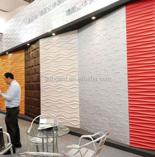 pvc raw material price 3d board waterproof bathroom wall covering panels