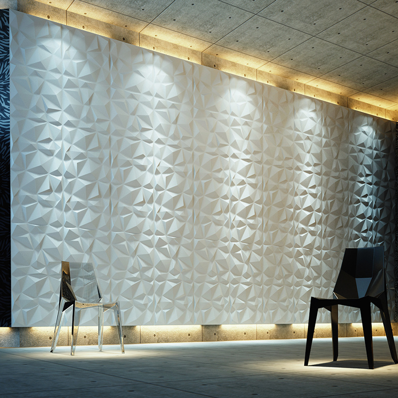 High quality exterior interior wall decoration pvc wall cover 3d wall panels  pared 3d