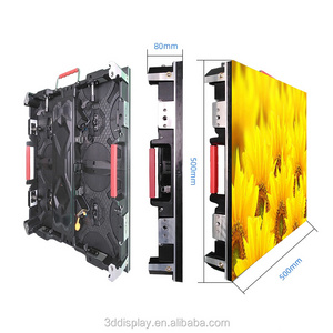 Fulida display die-casting aluminum cabinet indoor Led Display P2 P2.5 RGB Led Video Wall