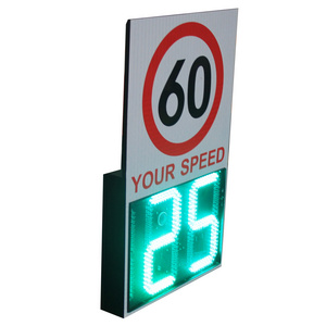 Road Solar Led Traffic Safety Swing Meter Limit Car Detector Remove Sign Speed Control Radar Display China Signs