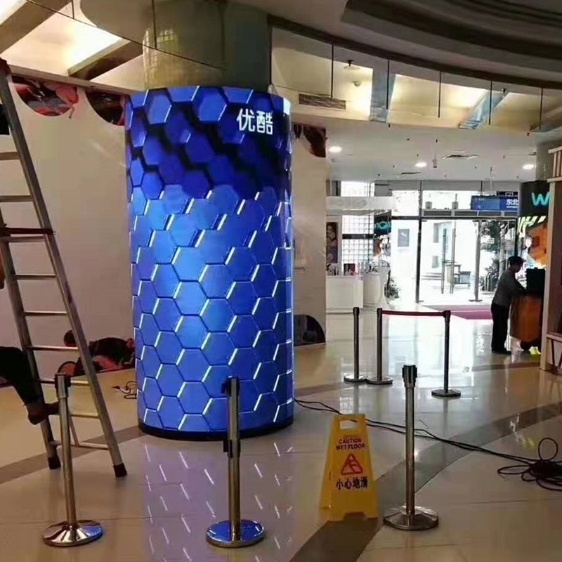 Flexible Led module Led Video Ball/Led Sphere Display/curved cylinder led screen display