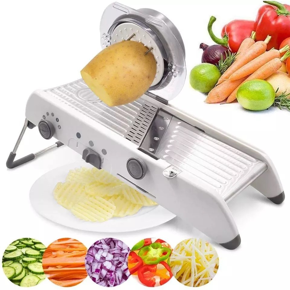 Manual Kitchen Mandoline Cutter Multifunctional Stainless Steel Vegetable Shredder Fruits Chopper Grater Mandoline Slicer