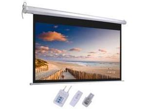 200 inch Electric Screen/Motorized Tubular Motor Projection Screen/Fiberglass Electric Screen Projector