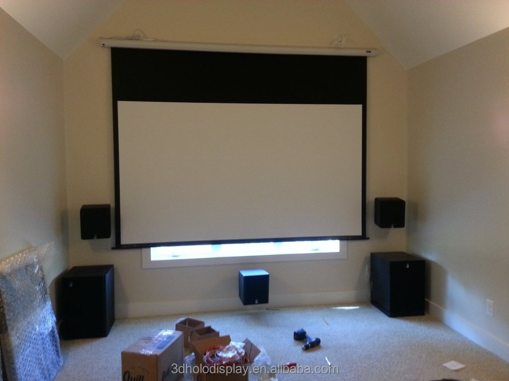 250 Inch Motorized Projector Screen,Large Electric Projection Screen