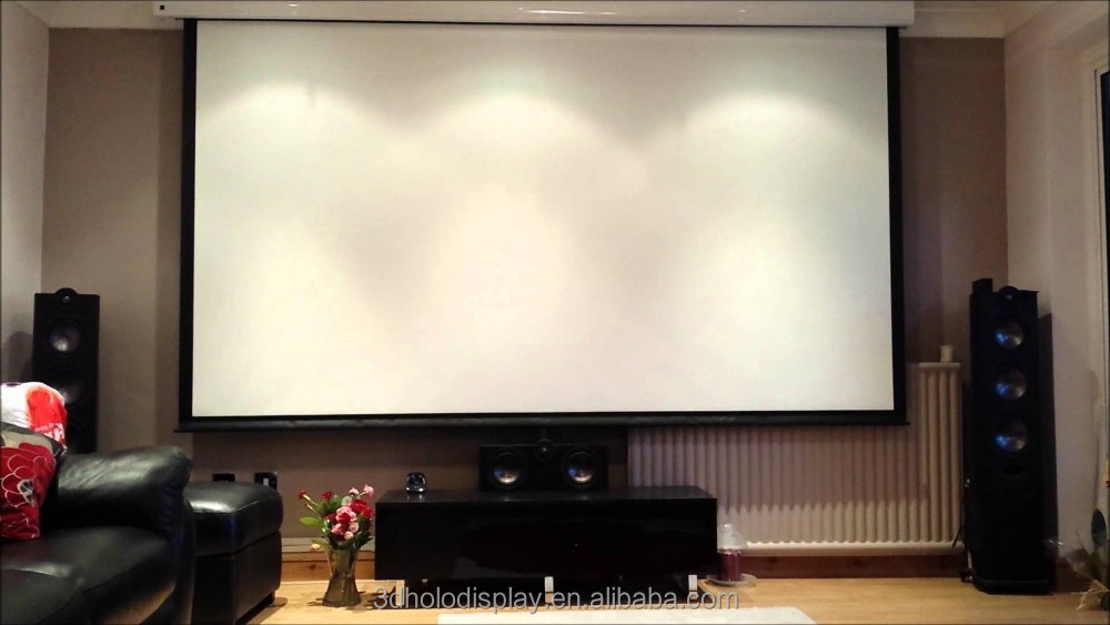 250 Inch Motorized Projector Screen,Large Electric Projection Screen