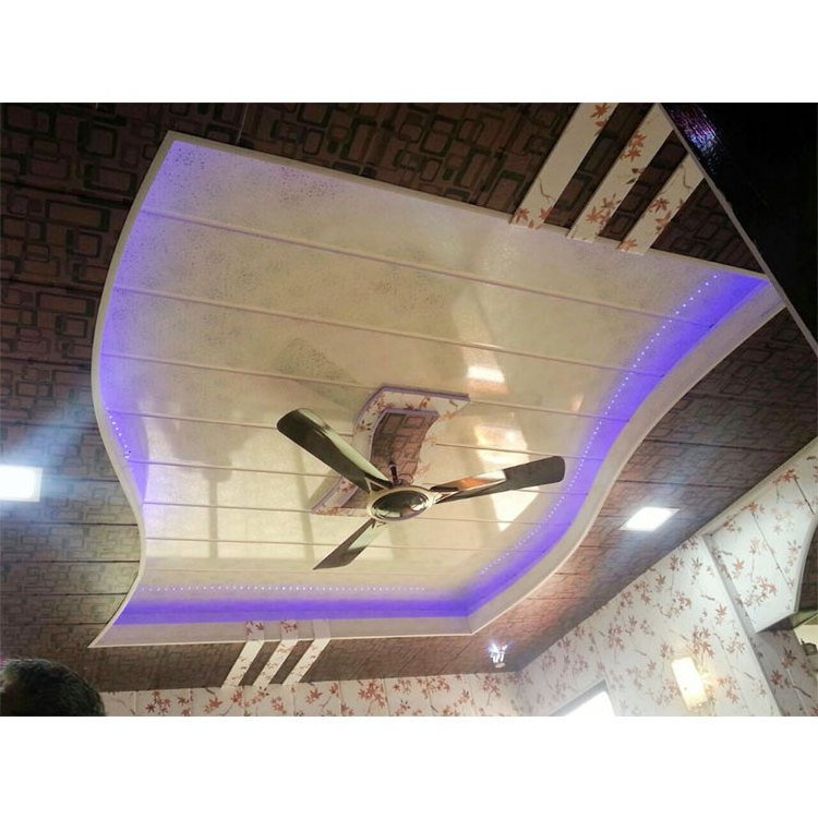 Modern house ceiling designs pvc panels 8mm tin ceiling tiles