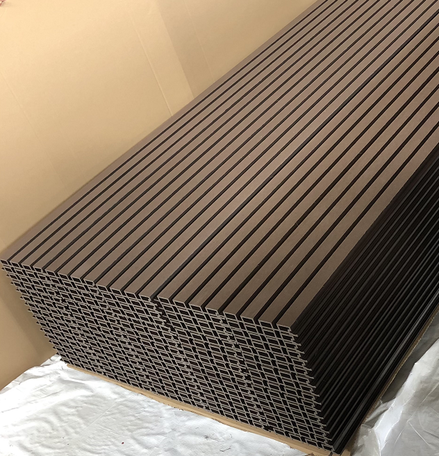 Wall cladding WPC exterior outdoor composite wall panel PVC wood wall panel outdoor Co-extruded Fluted Cladding Panel