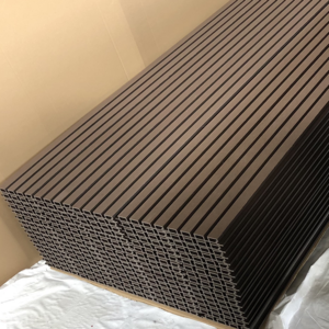 Wall cladding WPC exterior outdoor composite wall panel PVC wood wall panel outdoor Co-extruded Fluted Cladding Panel