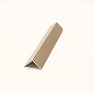 Factory price aluminium External Corner Angle Ceramic Edge Gold Aluminium L Shape Tile Trim