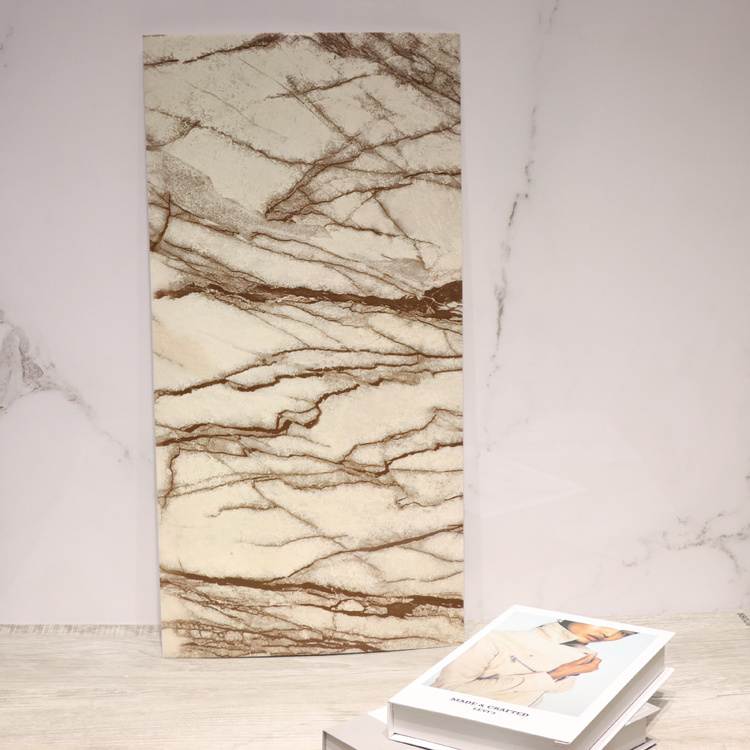 Peel And Stick Waterproof Heat Resistant 3D self adhesive Marble Wall Tile /Wall Panels