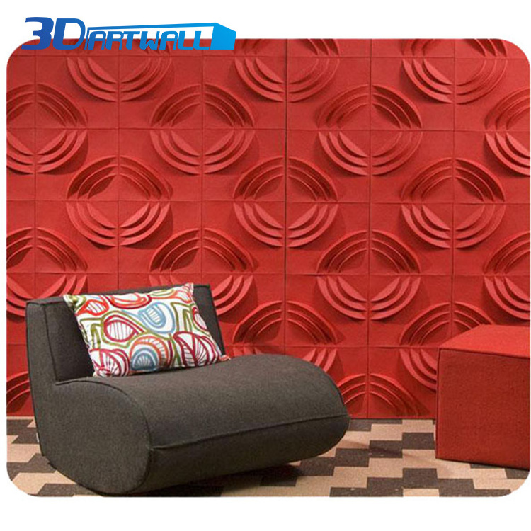 hot sale waterproof and fireproof wall art finishings DIY interior wall panel 3d for house decoration