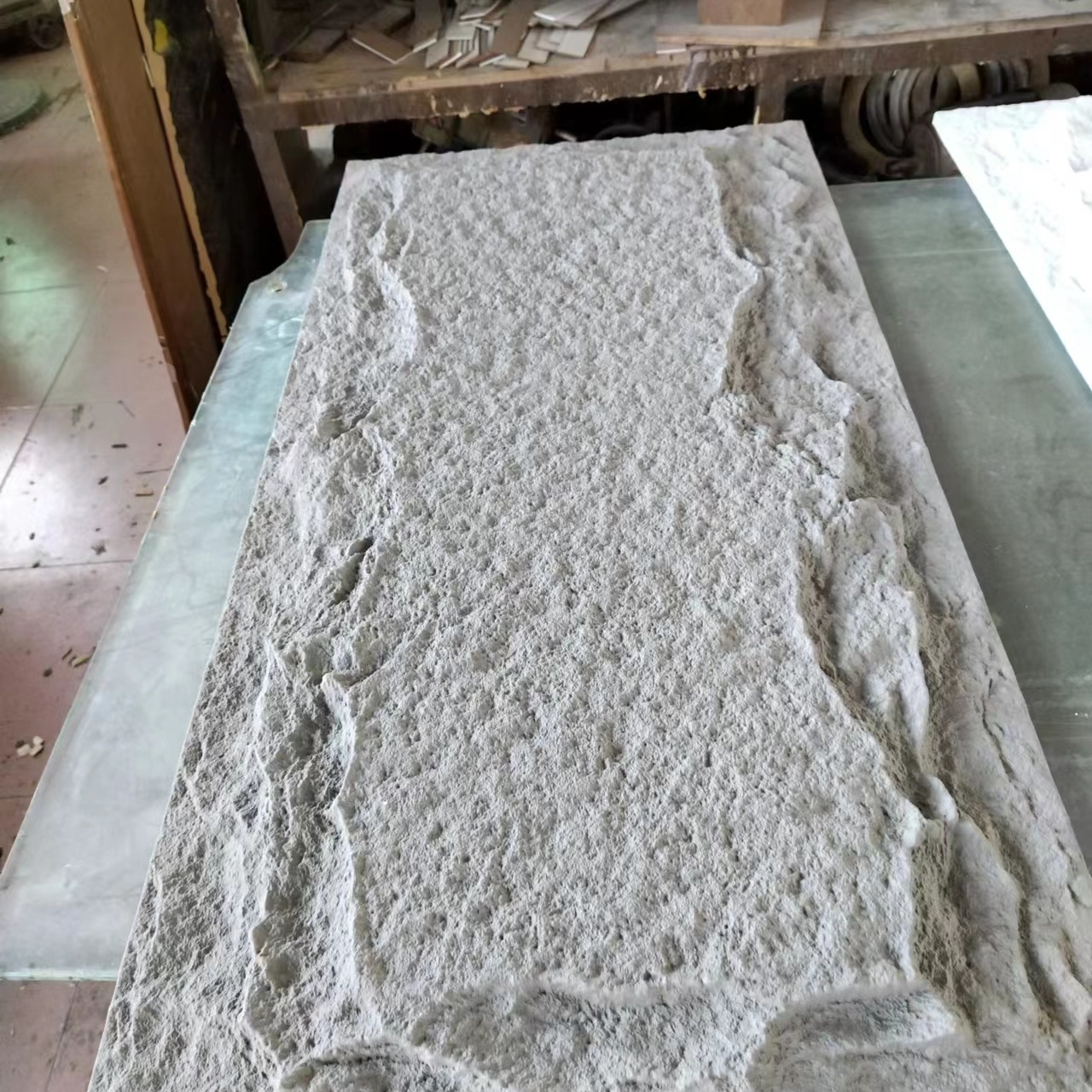 wholesale price lightweight pu stone decorative panels mushroom stone