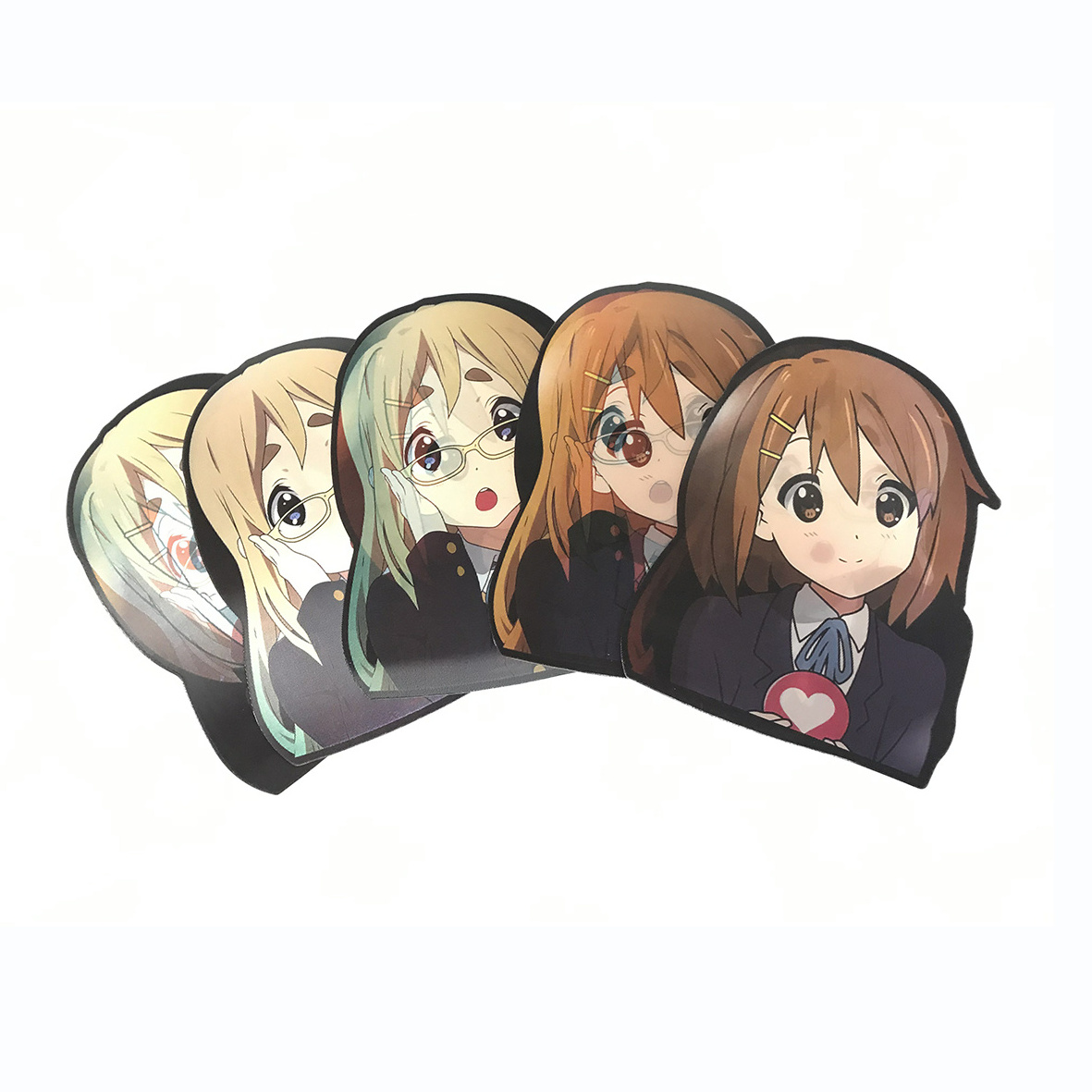 Cartoon Anime 3D Lenticular Motion Laptop Stickers Wall Decor Custom Anime Car Stickers For Gifts