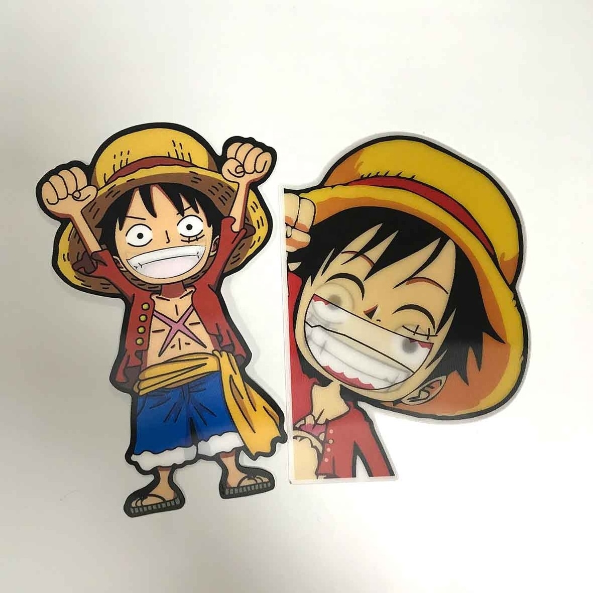 Flip Cartoon Anime Sticker Custom Printing 3D Sticker Anime Flip