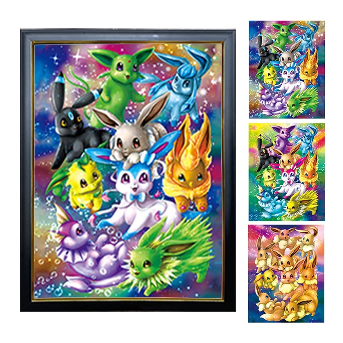 Wholesale Pokeman 3D lenticular Anime poster for Wall/Home decoration