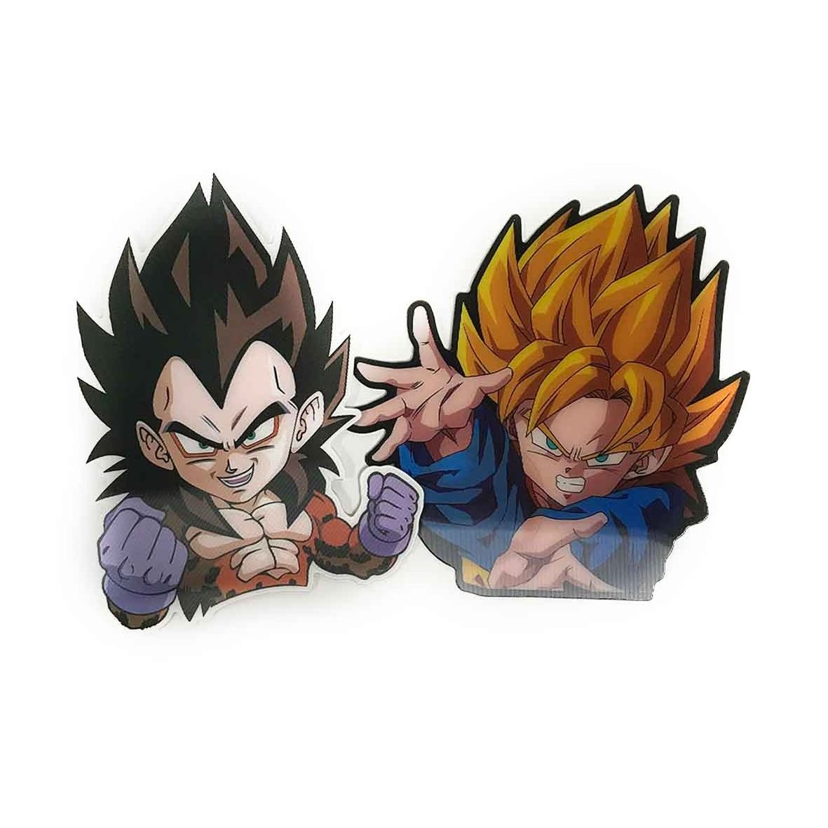 lenticular sticker Anime Holographic Sticker anime collection stickers 3d motion dragon ball decal weatherproof