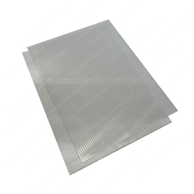 2mm Thick Foil Pet Plastic lenticular sheets with adhesive 60 lpi