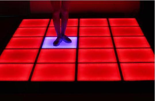 Led floor panel night club lighting interactive led dance floor led pressure sensitive dance floor