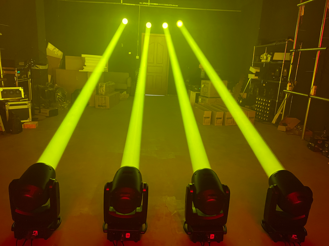 Sharpy Beam LED 200w module  With Rainbow Effect Moving Head Light  dmx  Effect RGBW  for Night Club Halogen Bulb