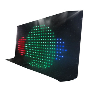 Hight Quality Led Starlight Curtains For Stage Backdrops